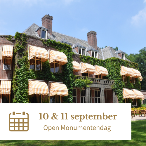 10 & 11 september Open Monumentendag